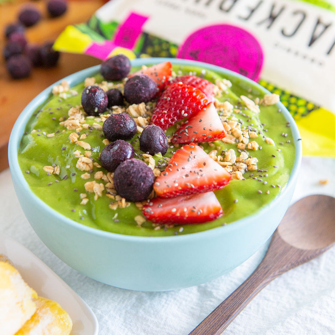 Jackfruit Spinach Bowl