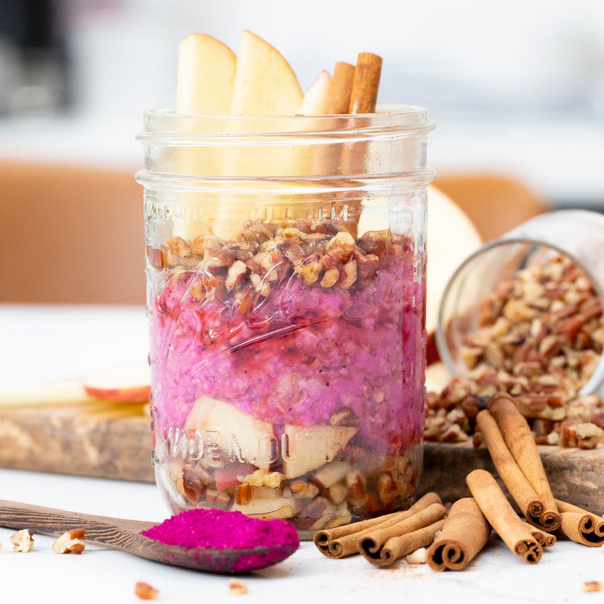 Pink Apple Oat Bowl