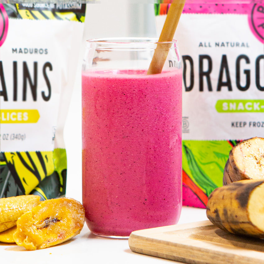 Plantain Dragon Smoothie