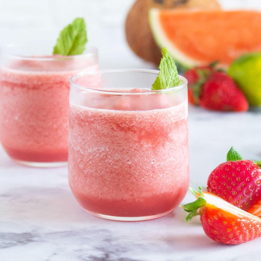 Strawberry Watermelon Mint Smoothie