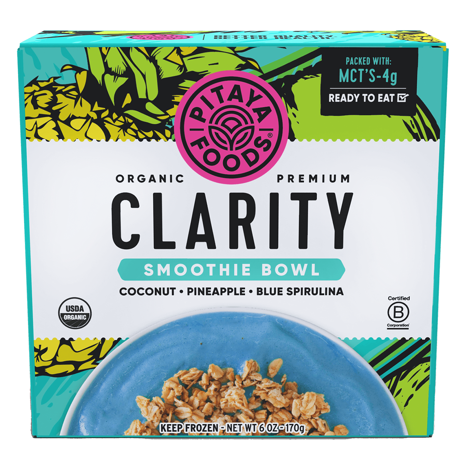 Pitaya Foods Clarity Smoothie Bowl