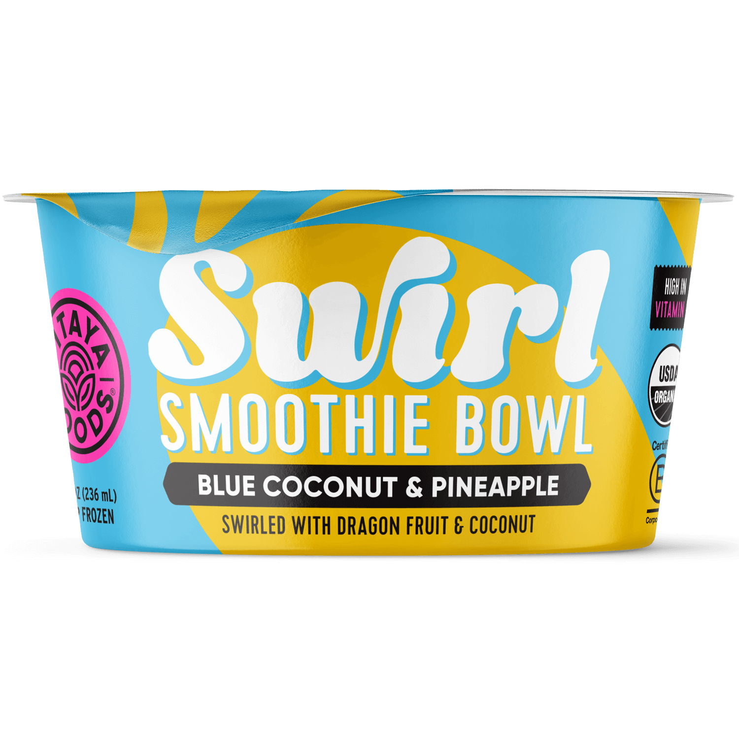 Organic Coconut and Pineapple Swirl Bowl