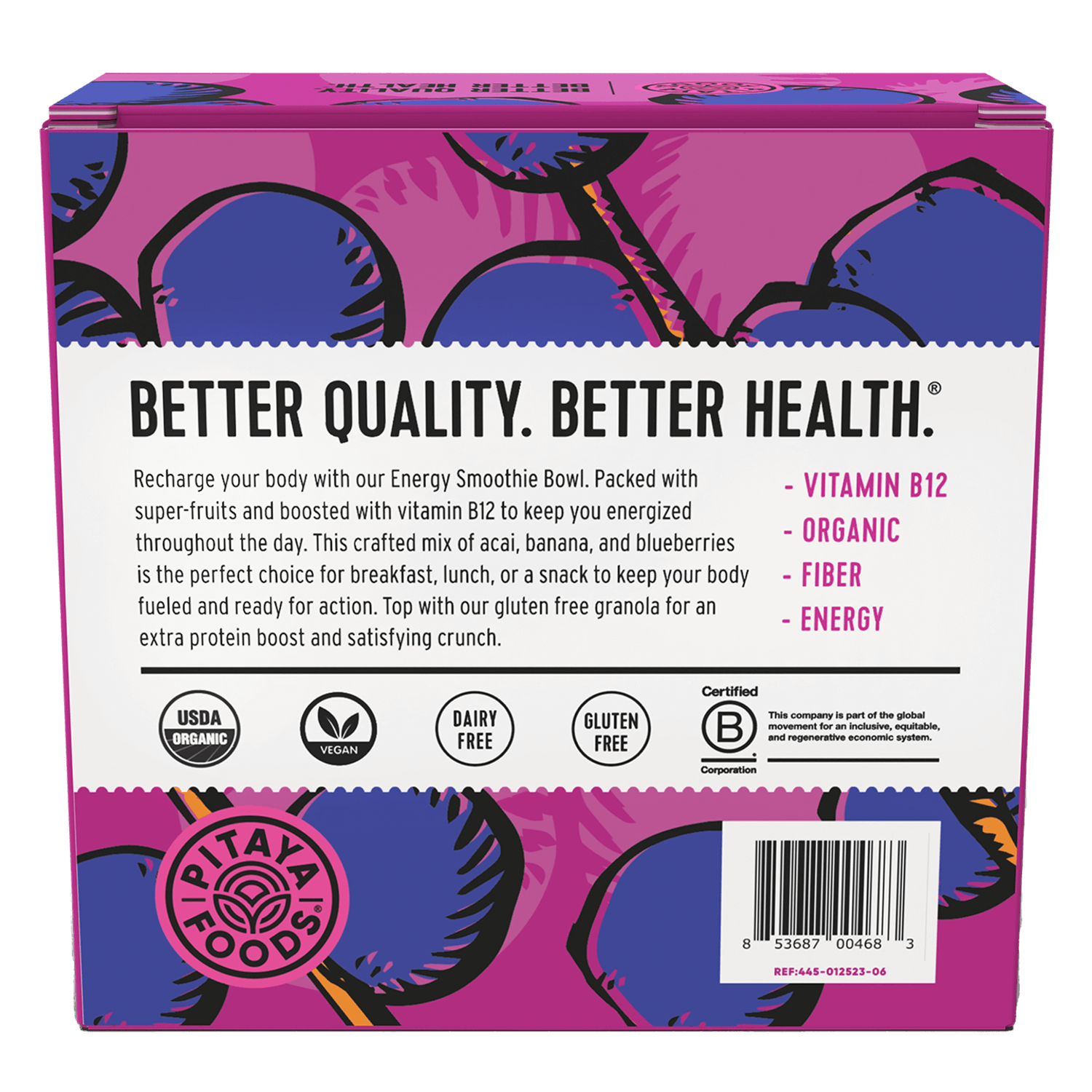 Organic Energy Smoothie Bowl