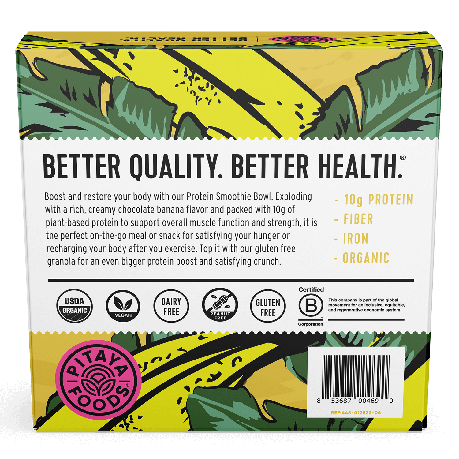 Organic Protein Smoothie Bowl