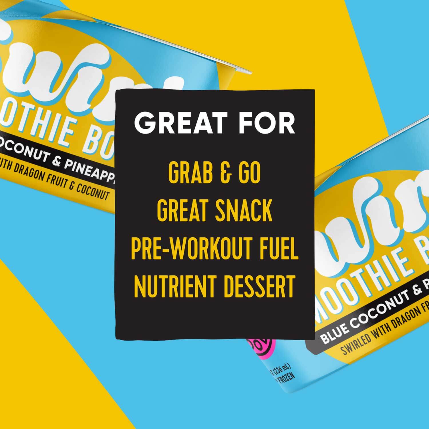 Organic Coconut and Pineapple Swirl Bowl