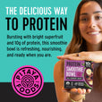 Organic Protein Acai Banana Smoothie Bowl