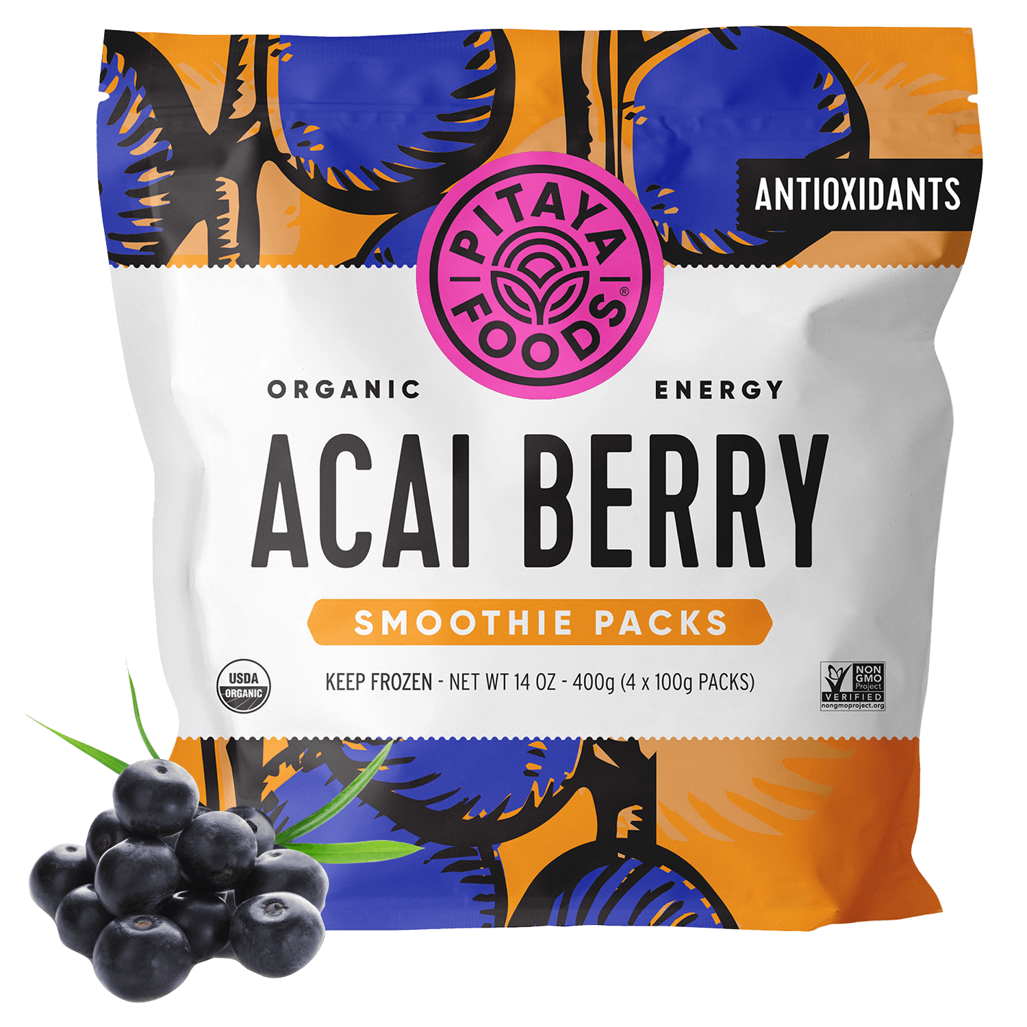 Organic Acai Traditional Smoothie Packs
