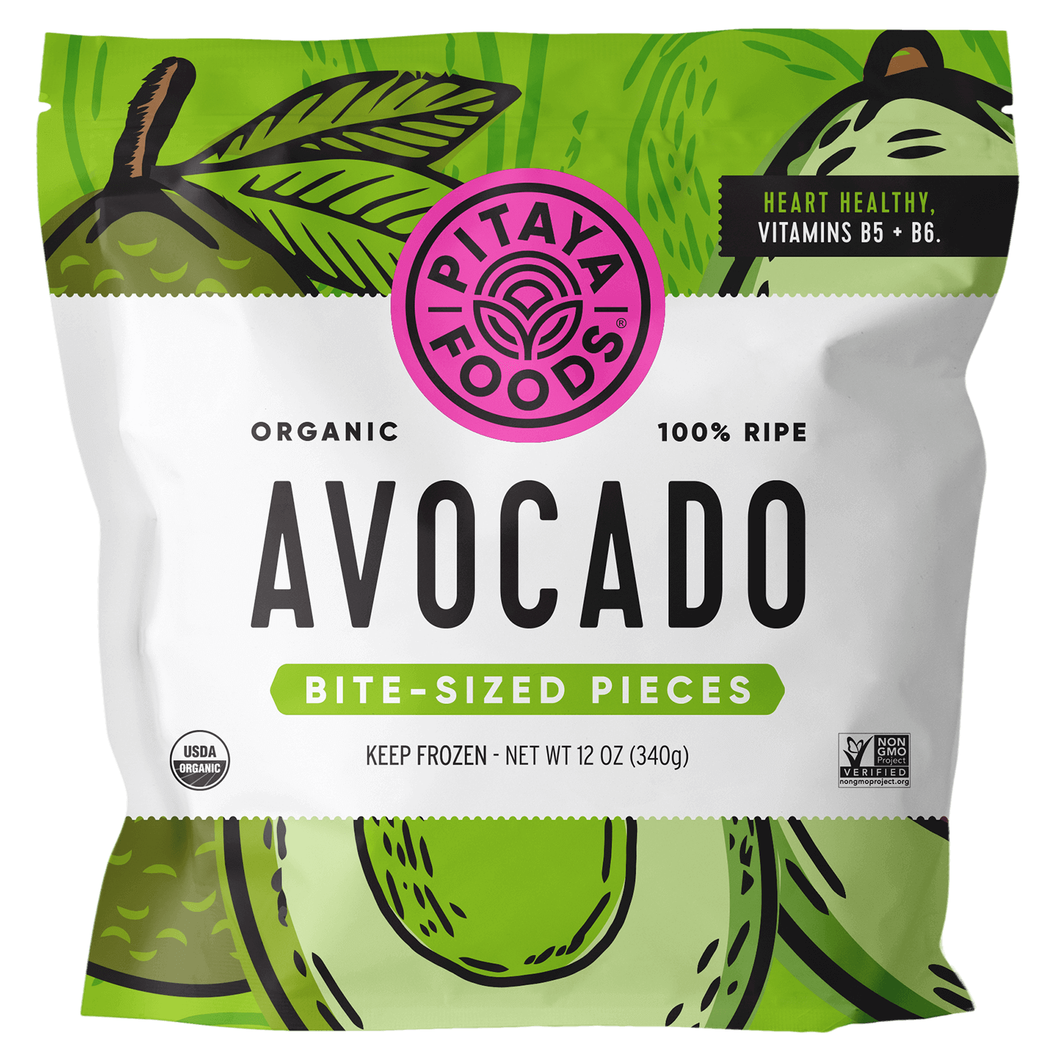 Organic Avocado Bite-Sized Pieces Case