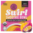 Dragon Fruit and Passion Fruit Swirl Smoothie Bowl