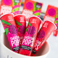 Organic Dragon Fruit Mango Smoothie Pops