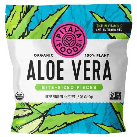 Organic Aloe Vera Bite-Sized Pieces