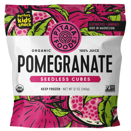 Organic Pomegranate Seedless Cubes