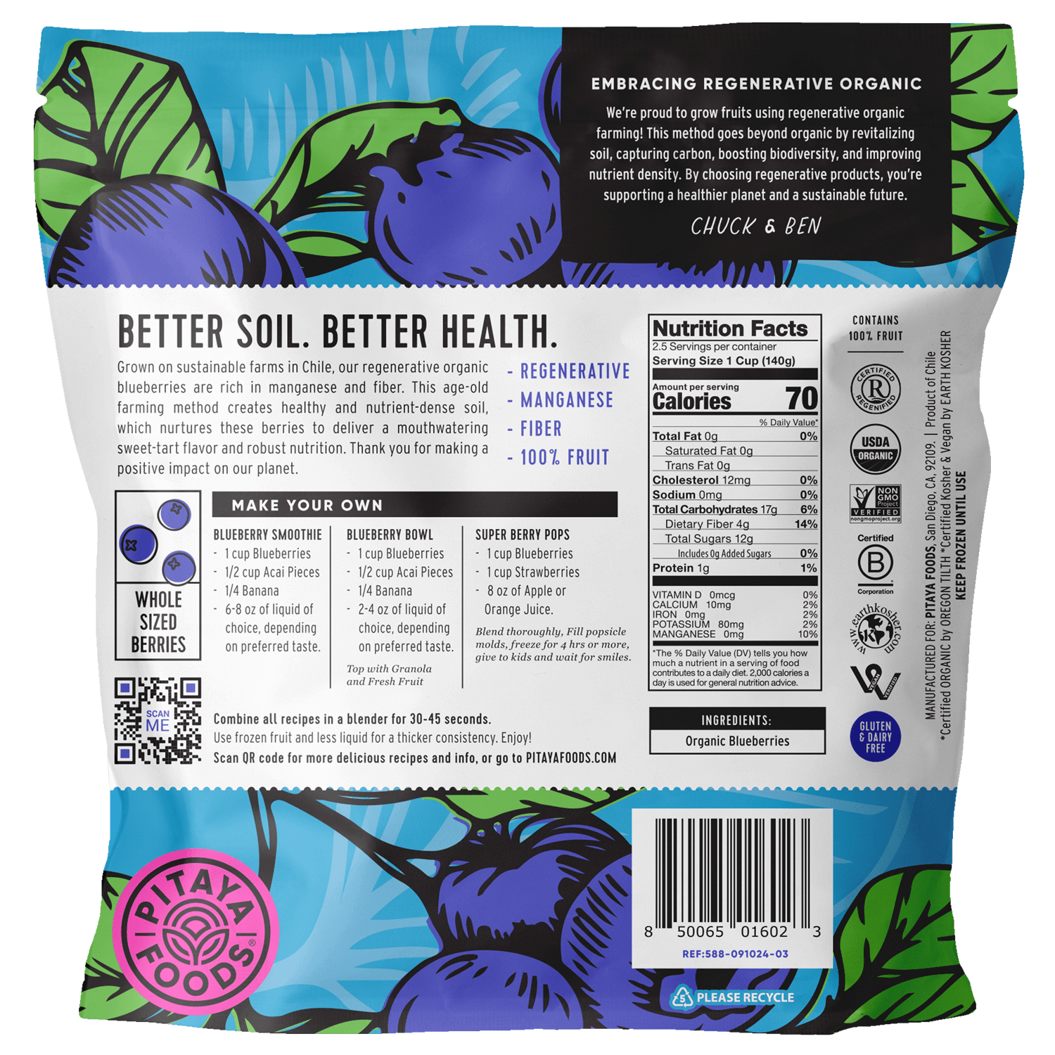 Regenerative Organic Blueberries