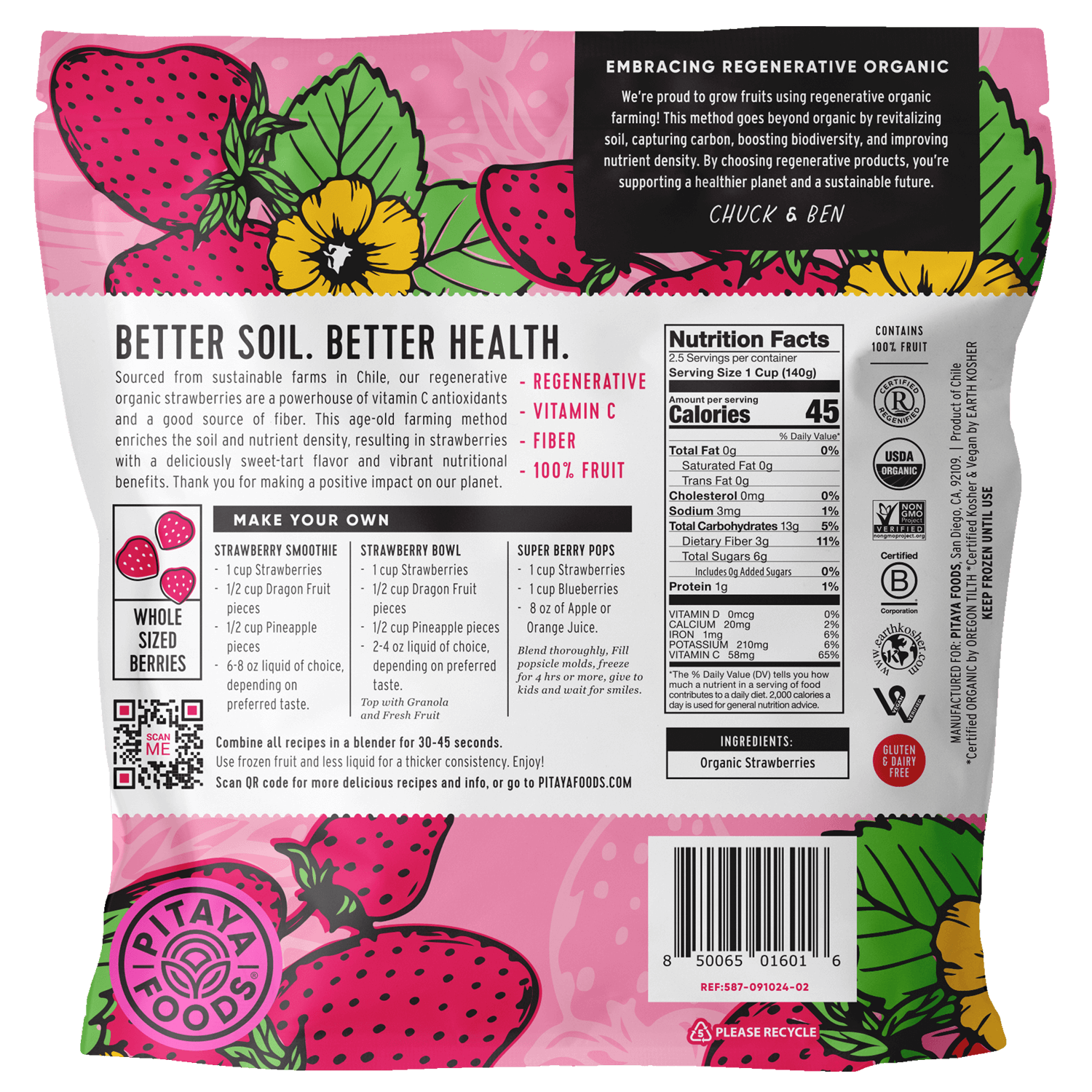 Regenerative Organic Strawberries