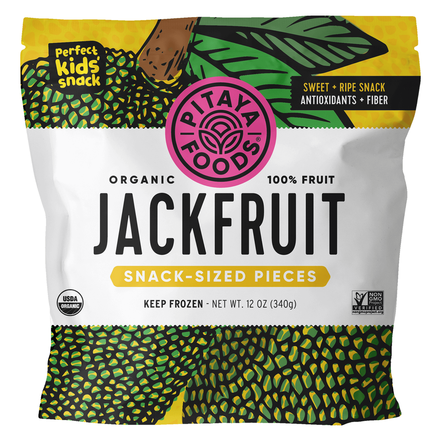 Ripe Jackfruit Snack-Sized Pieces Pitaya Foods