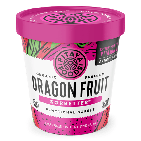Organic Dragon Fruit Sorbetter® Sorbet Pint