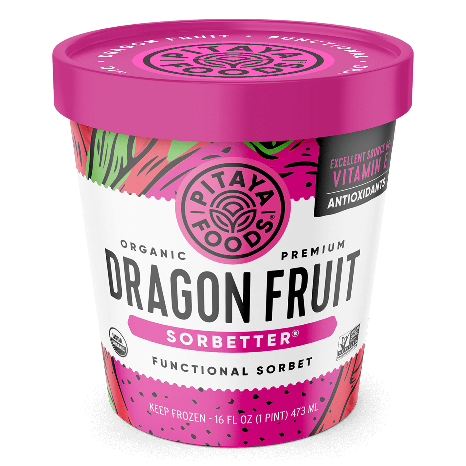 Organic Dragon Fruit Sorbetter® Sorbet Pint
