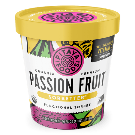 Organic Passion Fruit Sorbetter® Sorbet Pint