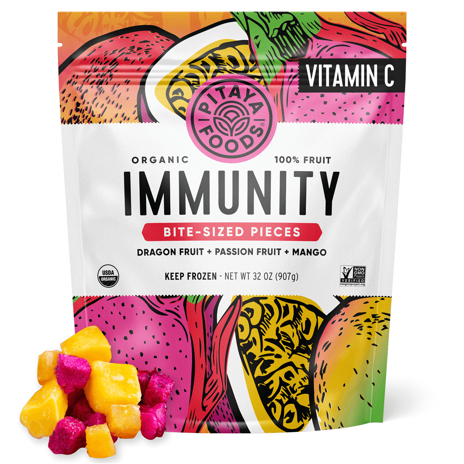 Organic Immunity Bite-Sized Pieces 2Lb