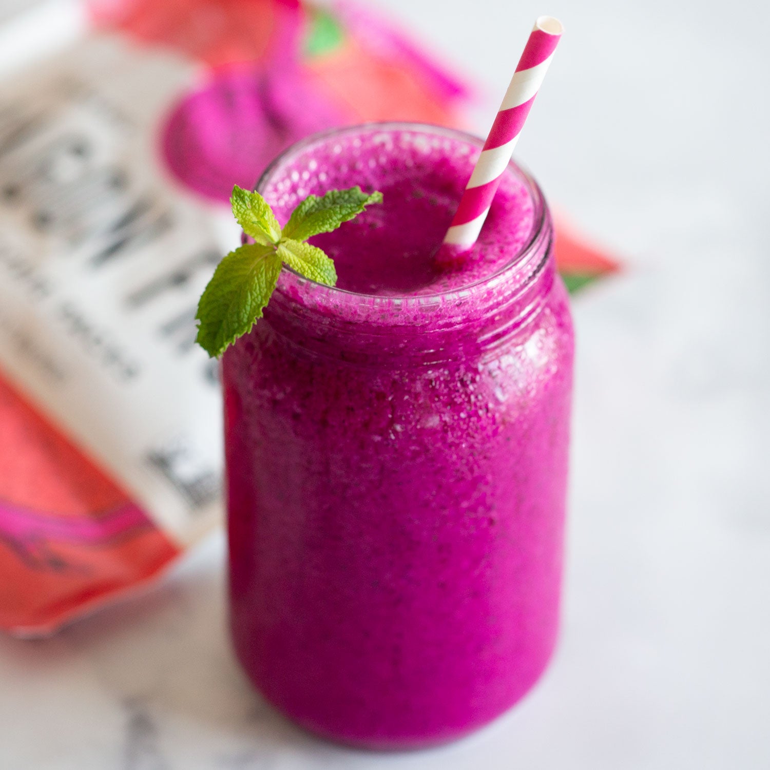 Organic Dragon Fruit Smoothie Packs