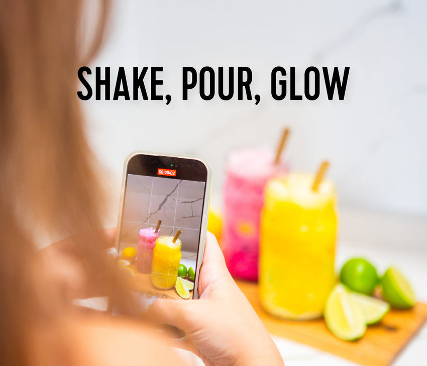 Snap-Worthy Tropical Refreshers: Dragon Fruit & Passion