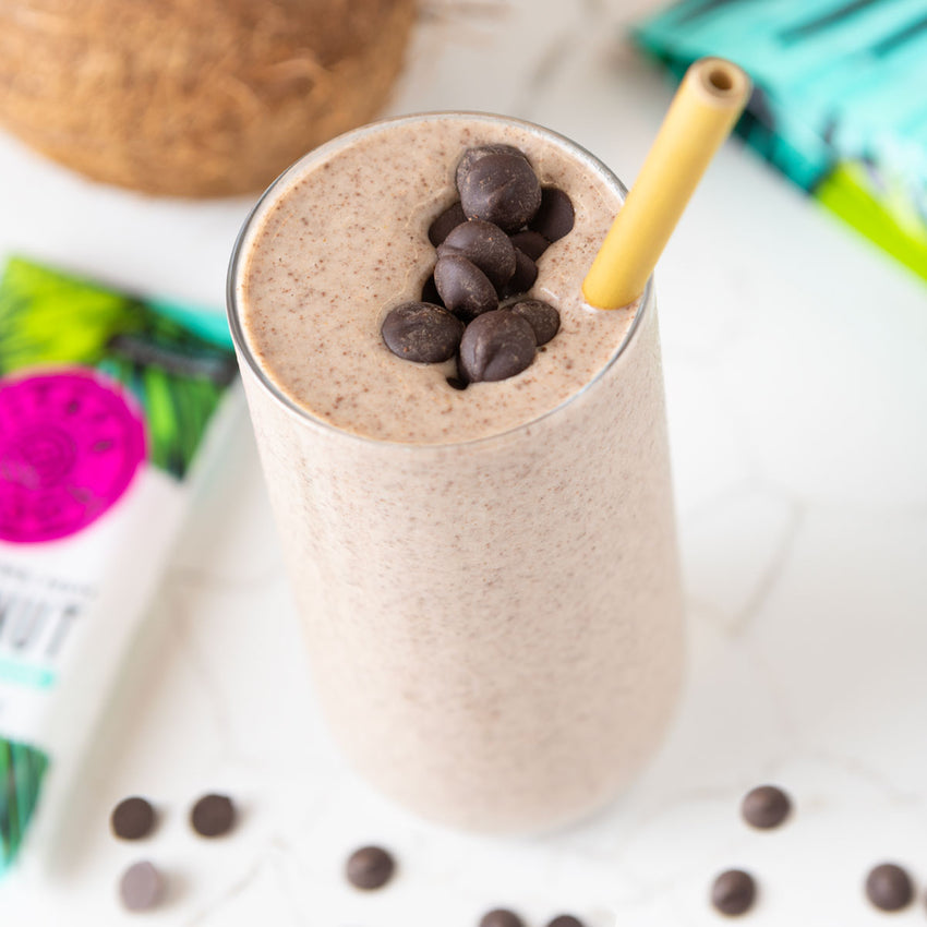 Coconut Chocolate Chip Smoothie