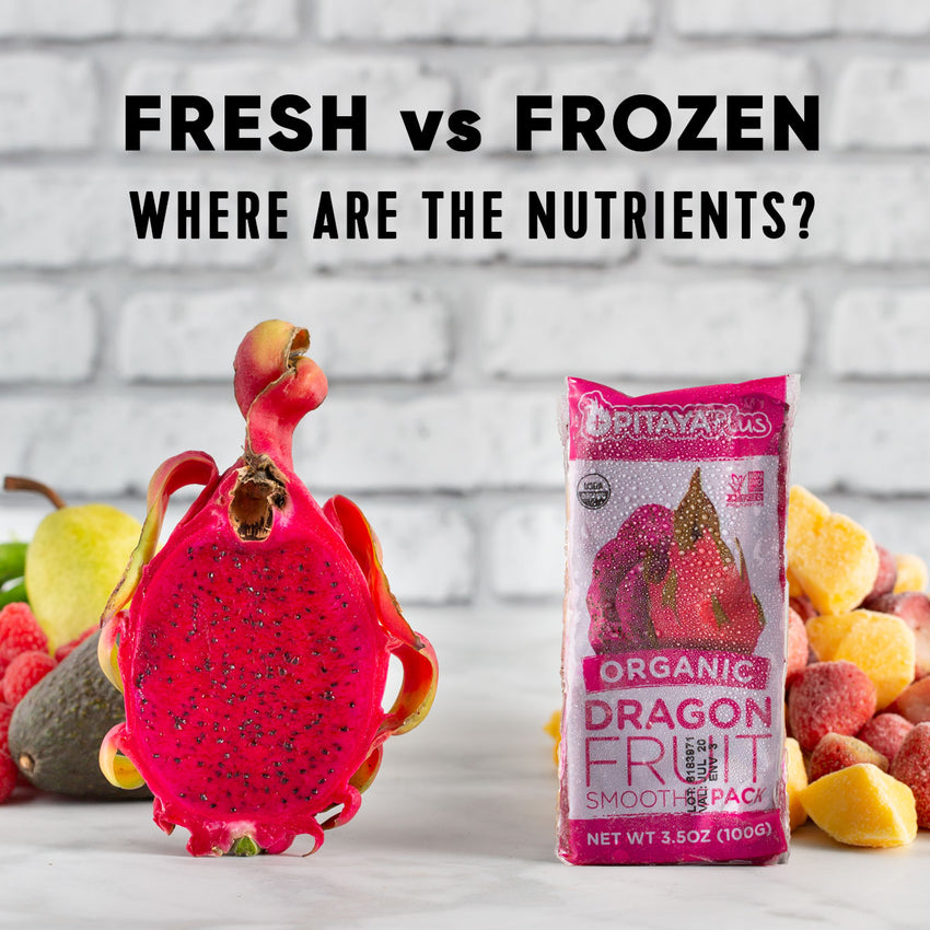 Fresh vs Frozen... Where Are the Nutrients?