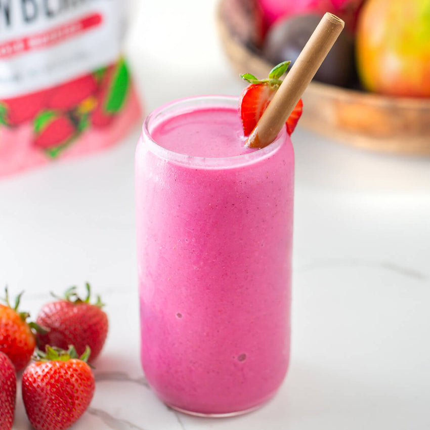 Strawberry Bloom Smoothie