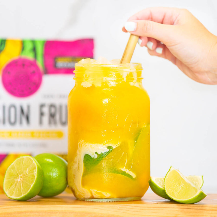 Tropical Passion Glow Mocktail