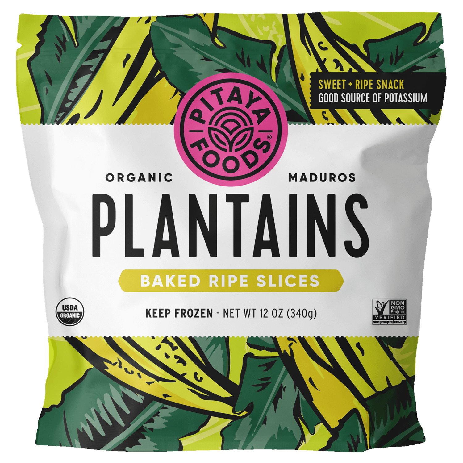 Organic Plantains Baked Ripe Slices