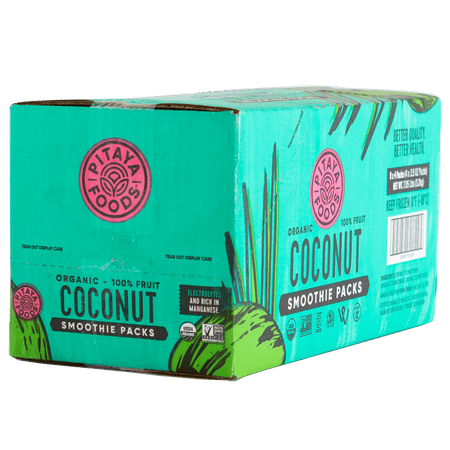 Organic Coconut Smoothie Packs Case