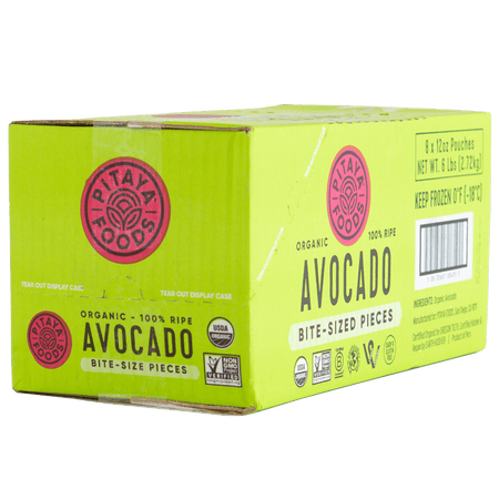 Organic Avocado Bite-Sized Pieces Case