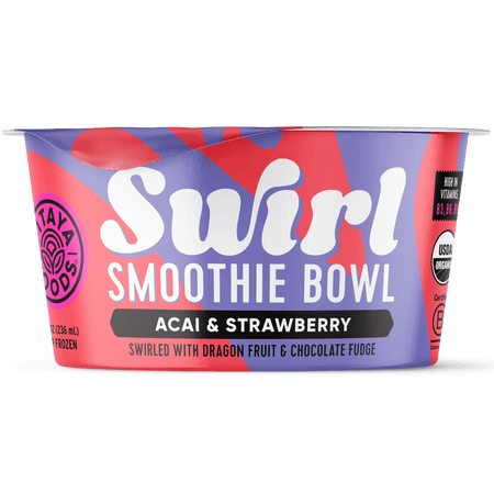 Organic Acai and Strawberry Swirl Bowl