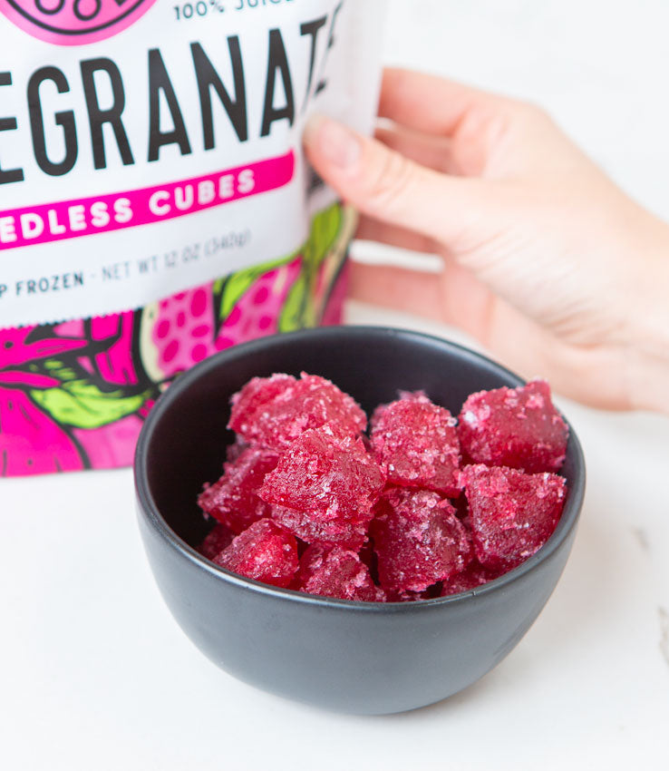 Organic Pomegranate Seedless Cubes
