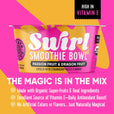 Organic Passion Fruit and Dragon Fruit Swirl Bowl