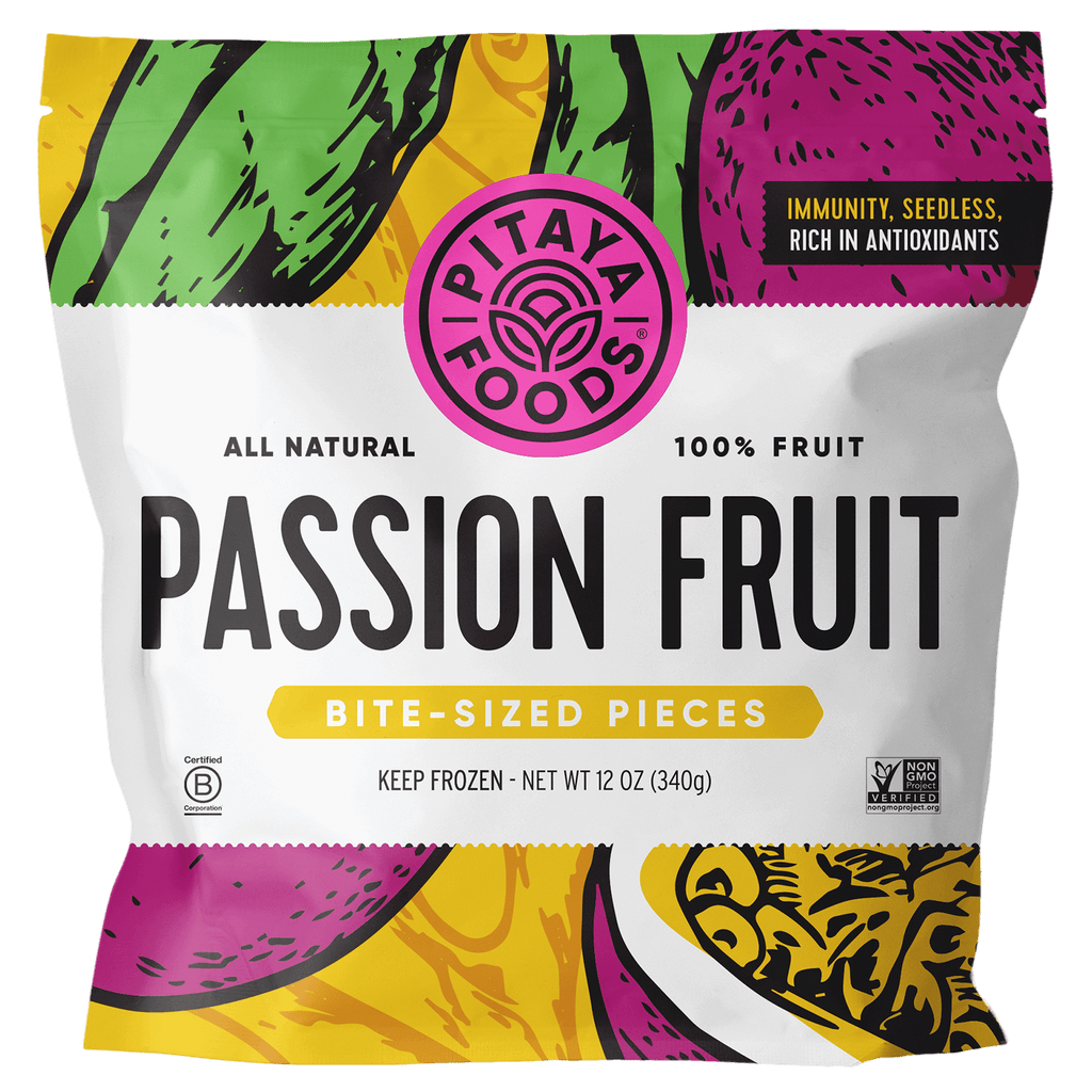 SAQINA フヨウサキナ　ビジュー Natural Passion Fruit Snack-Sized Pieces