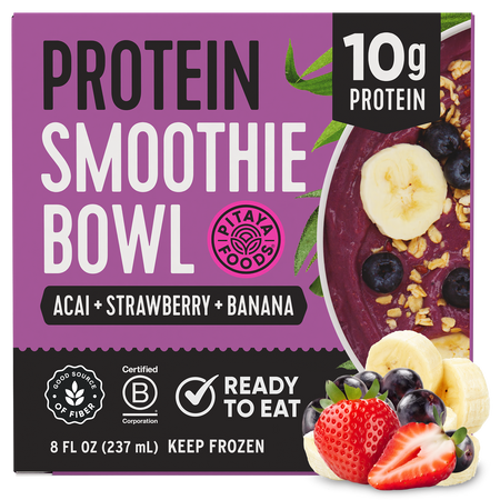 Protein Acai Banana Smoothie Bowl