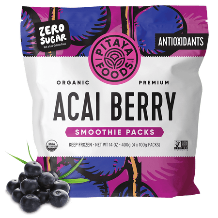Organic Acai Berry Smoothie Packs