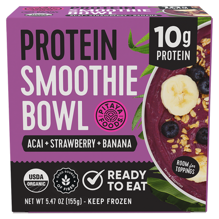 Protein Acai Banana Smoothie Bowl