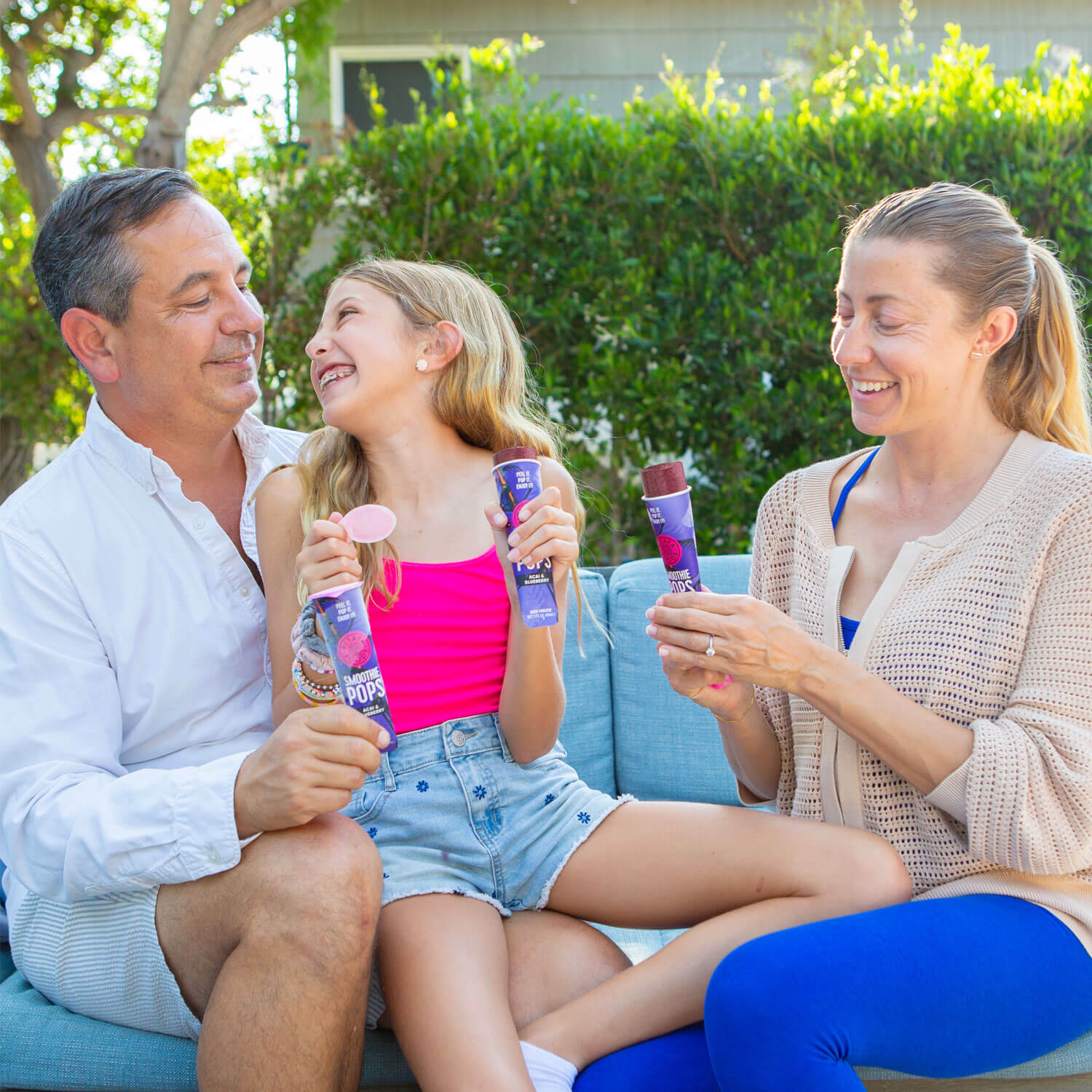 Organic Acai Blueberry Smoothie Pops