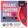 Organic Strawberry and Acai Smoothie Bowl