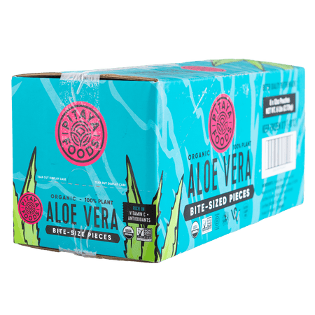 Organic Aloe Vera Bite-Sized Pieces Case