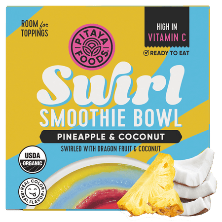 Organic Coconut and Pineapple Swirl Bowl