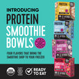 Organic Protein Chocolate Banana Smoothie Bowl