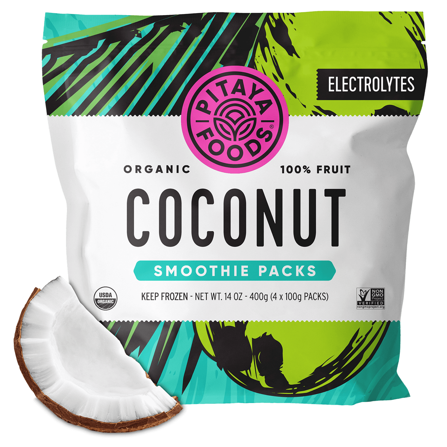 Organic Coconut Smoothie Packs