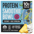 Organic Protein Coconut Blue Spirulina Smoothie Bowl