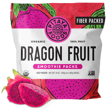Organic Dragon Fruit Smoothie Packs