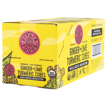 Organic Ginger Lime Turmeric Wellness Booster Case