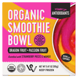 Organic Dragon Fruit and Passion Fruit Smoothie Bowl