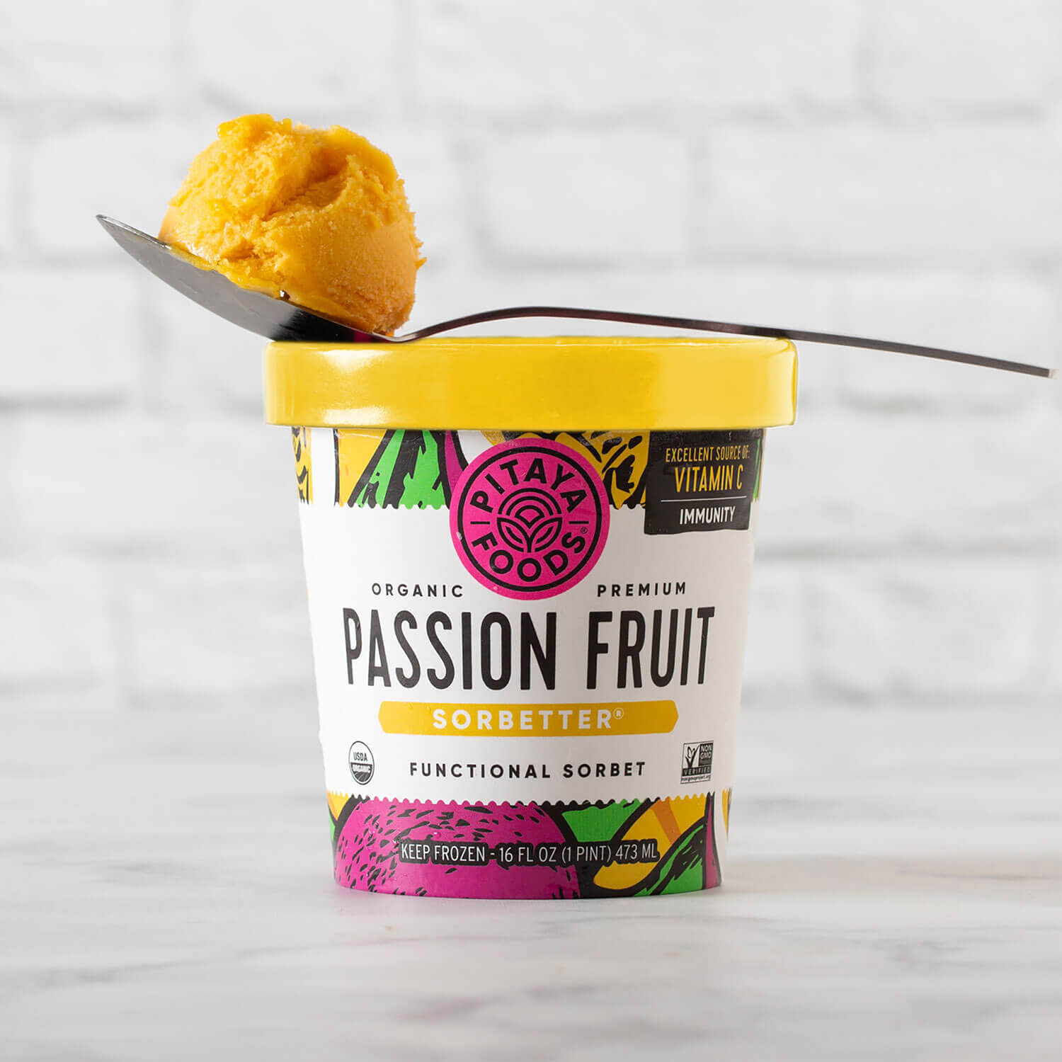 Organic Passion Fruit Sorbetter® Sorbet Pint
